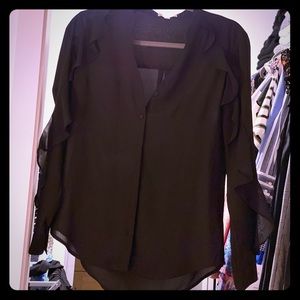 Express Button Down Blouse